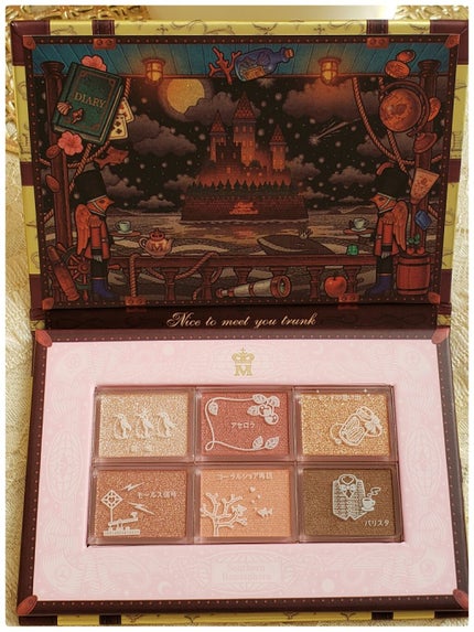 ナイストゥミーチュートランク/MAJOLICA MAJORCA/アイシャドウパレットを使ったクチコミ(2枚目)