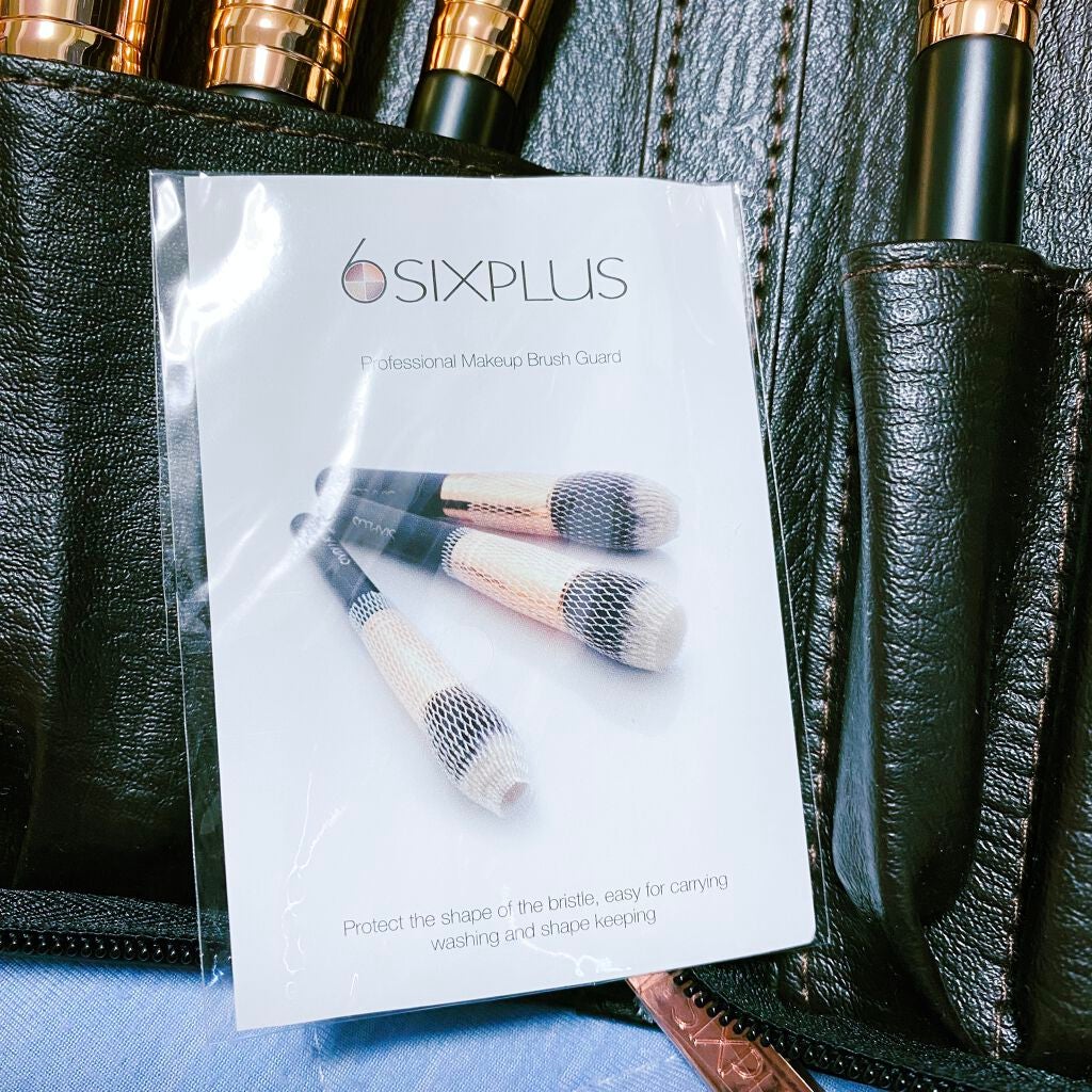 貴族のゴールド メイクブラシ11本セット 化粧ポーチ付き/SIXPLUS/メイクブラシを使ったクチコミ(6枚目)