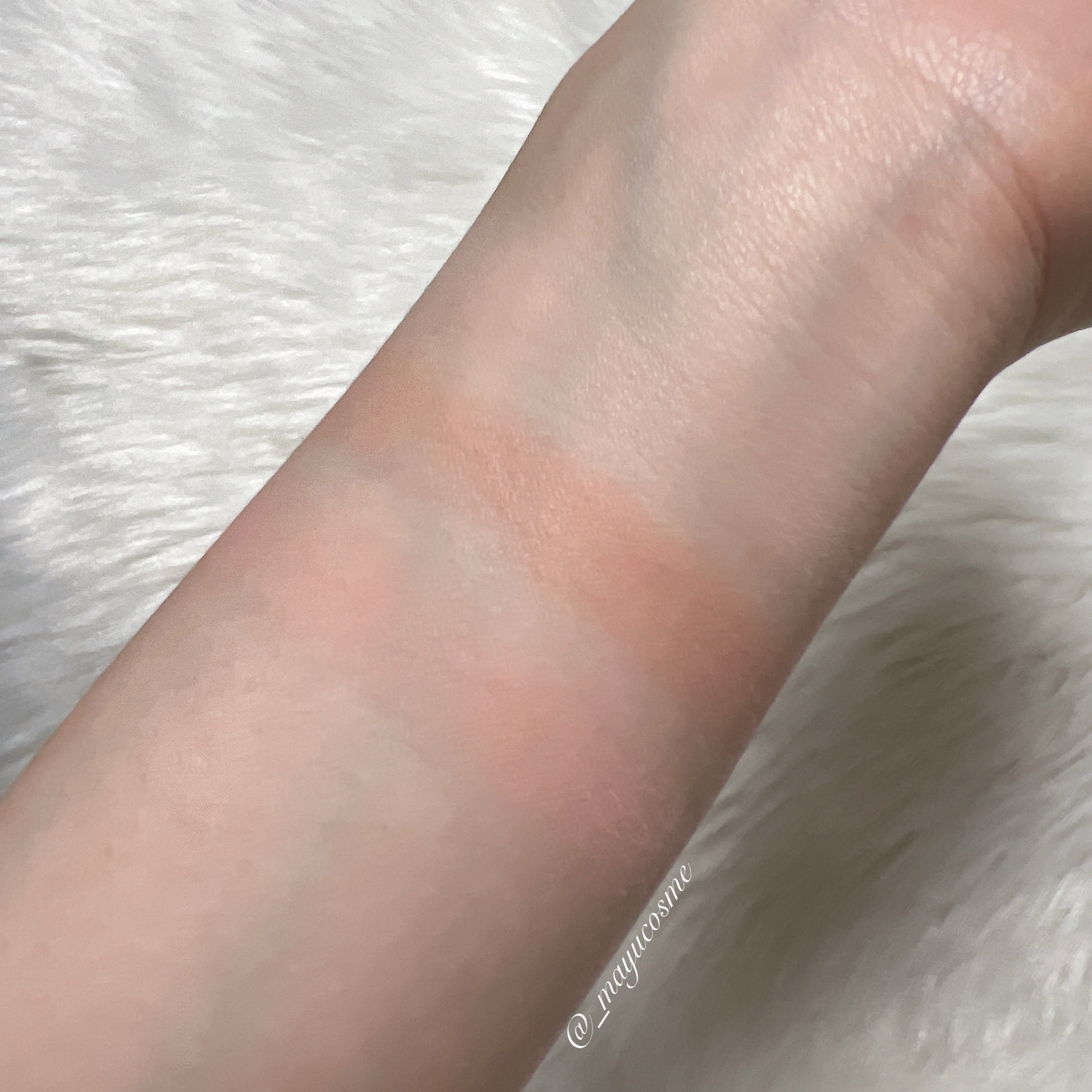 TIMAGE  3色チークパレット/TIMAGE/パウダーチークを使ったクチコミ（3枚目）