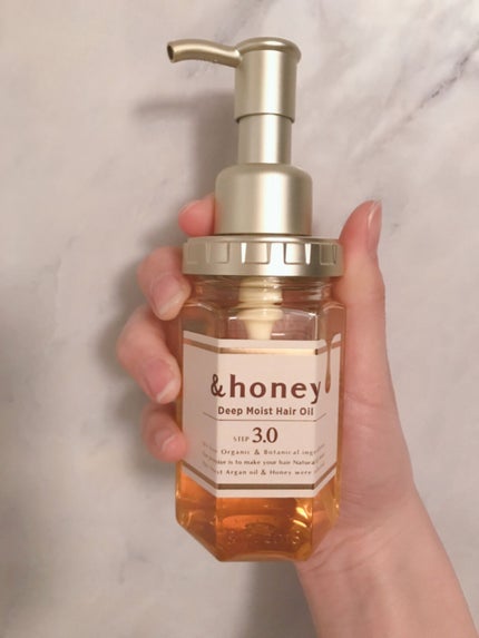 ディープモイスト ヘアオイル3.0/&honey/ヘアオイルを使ったクチコミ(1枚目)