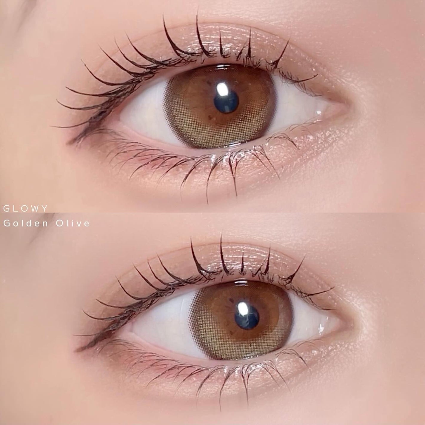 Glowy 1day/OLENS/ワンデー(1DAY)カラコンを使ったクチコミ(4枚目)