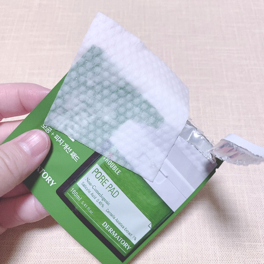 プロ トラブル ポア パッド/Dermatory/トナーパッドを使ったクチコミ（3枚目）