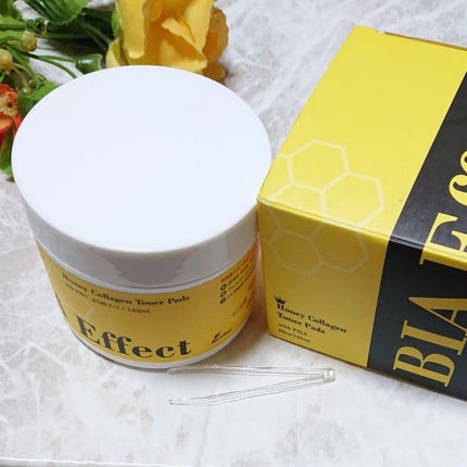 はちみつコラーゲントナーパッド/BIA Effect/トナーパッドを使ったクチコミ(4枚目)