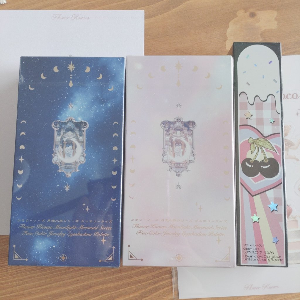 月光人魚シリーズ ジュエリーアイズ 02：Celestial Castle/FlowerKnows/アイシャドウパレットを使ったクチコミ（1枚目）