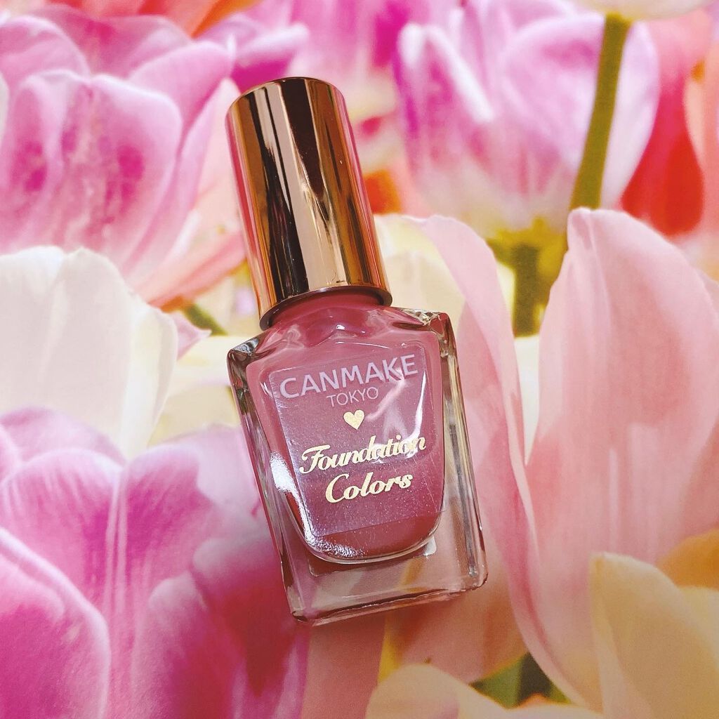 ファンデーションカラーズ/キャンメイク/マニキュアを使ったクチコミ（2枚目）