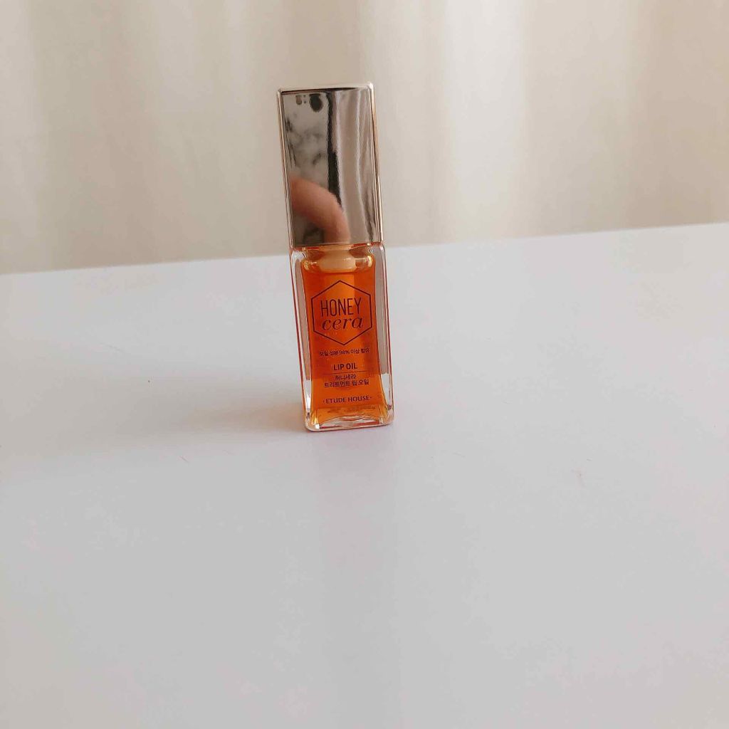 Hセラ トリートメント リップオイル/ETUDE/リップグロスを使ったクチコミ（1枚目）