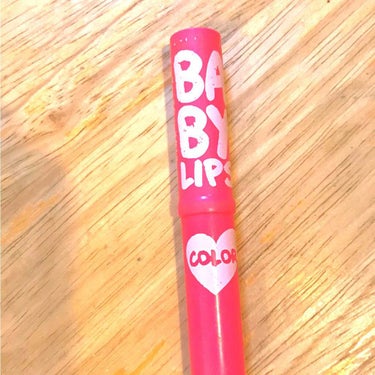 リップクリーム カラー BABY LIPS/MAYBELLINE NEW YORK/リップケア・リップクリームを使ったクチコミ（1枚目）