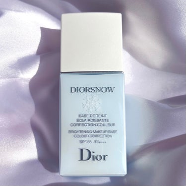 Dior スノー メイクアップ ベース UV35 SPF35／PA+++のクチコミ「過去1お気に入り下地

#Dior
商品名：スノー メイクアップ ベース
種類：ブルー シェー.....」（1枚目）