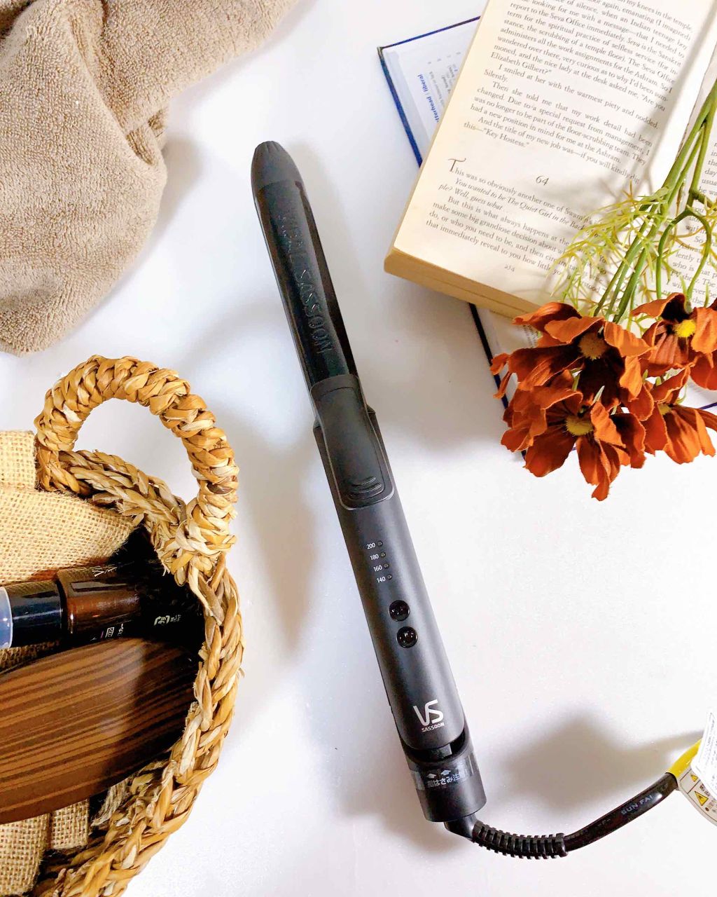 新品　未使用　VS Sassoon 2WAYヘアアイロン レッド　箱あり 新品未使用品 ヴィダルサスーン マイナスイオン2WAYアイロン 32mm