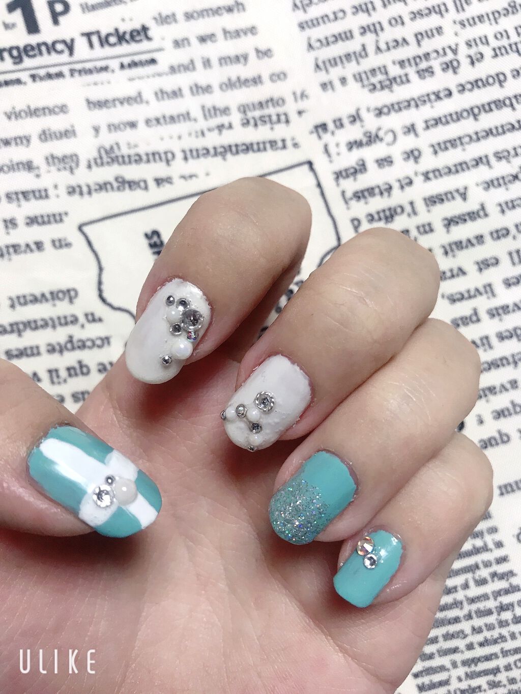 ネイルホリック リミテッドカラー Spring Denim/ネイルホリック/マニキュアを使ったクチコミ（1枚目）