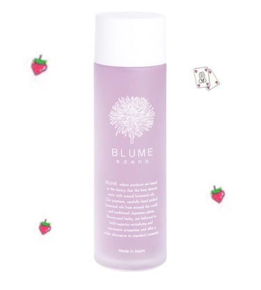 
ラズベリーの香りに癒される
BLUMEedena の
ジャパニーズベリースキンローション🍓

ある日、Biople by Cosme Kitchenで
その色合いのかわいさが目をひき
思わず手のひらに