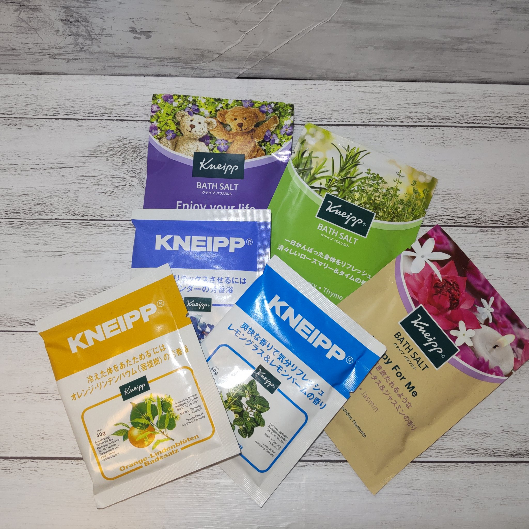 クナイプ バスソルト オレンジ・リンデンバウム<菩提樹>の香り 40g【旧】/クナイプ/無機塩系入浴剤を使ったクチコミ（1枚目）