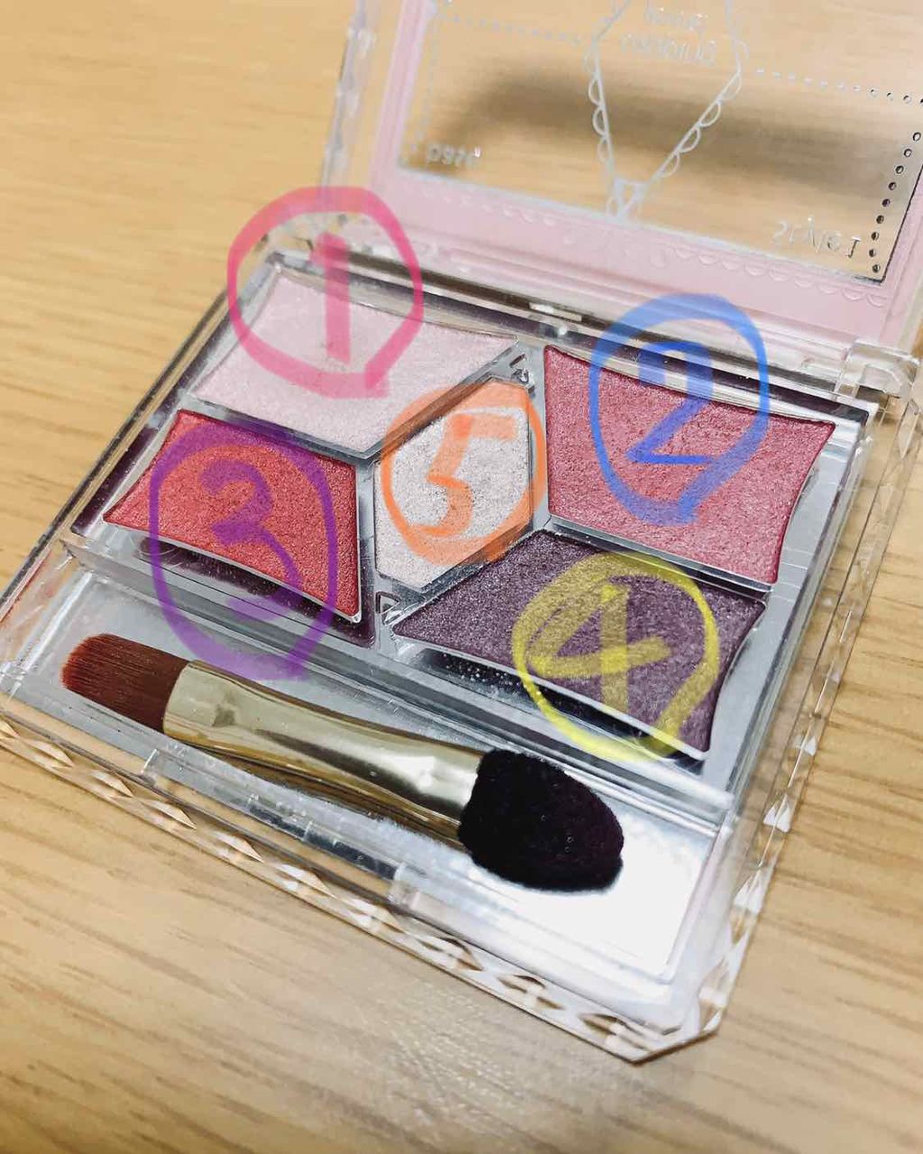 【旧品】パーフェクトスタイリストアイズ/キャンメイク/アイシャドウパレットを使ったクチコミ（2枚目）