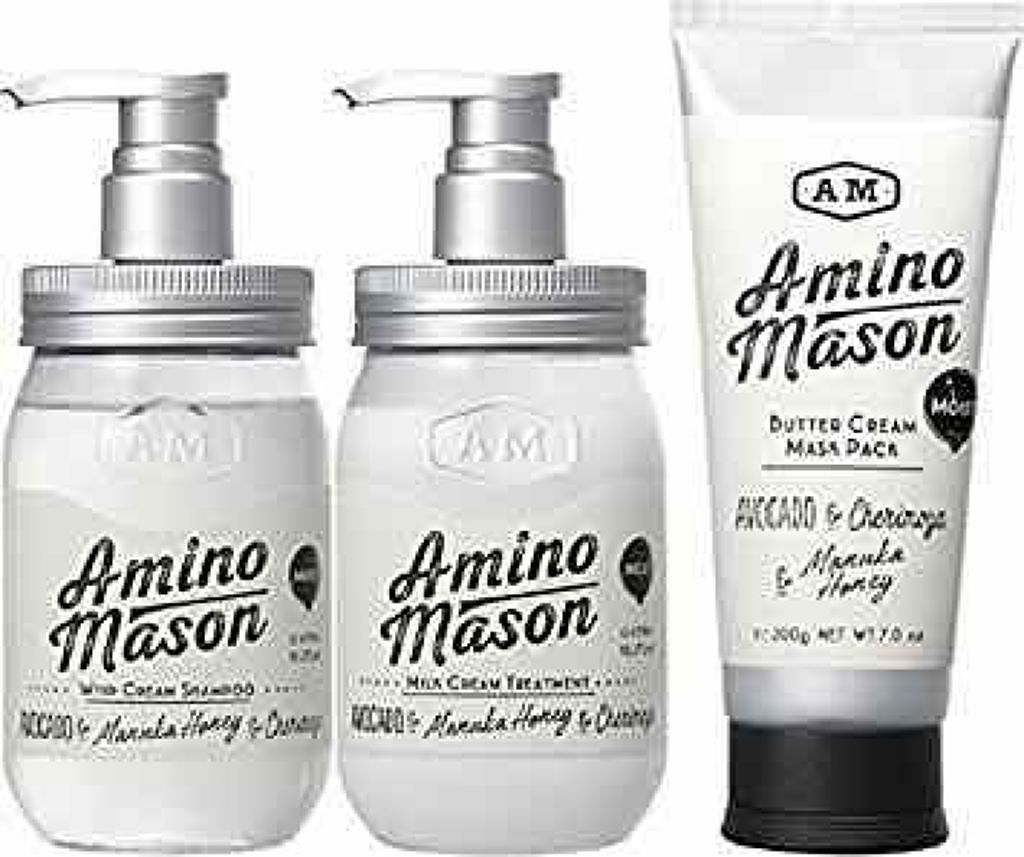 [旧商品]モイスト バターミルク マスクパック/アミノメイソン/ヘアマスク・ヘアパックを使ったクチコミ（1枚目）