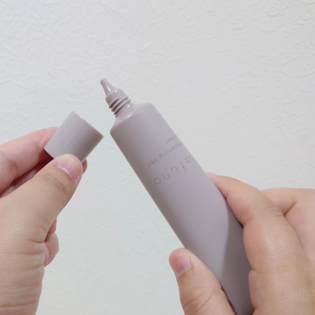 ホワイトニングヴェールプライマー/rafuna/化粧下地を使ったクチコミ（3枚目）