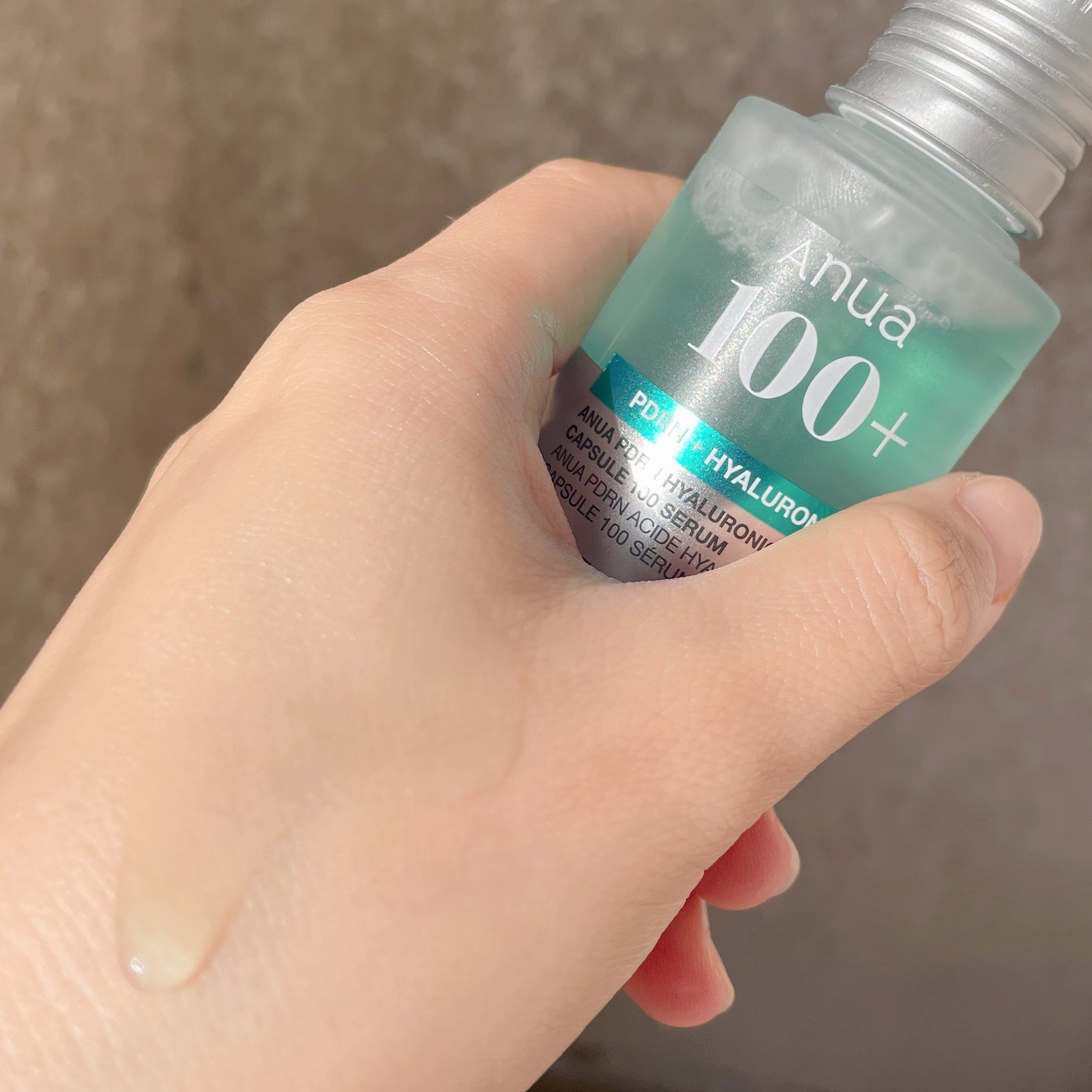 PDRNヒアルロン酸カプセル100セラム/Anua/美容液を使ったクチコミ（2枚目）