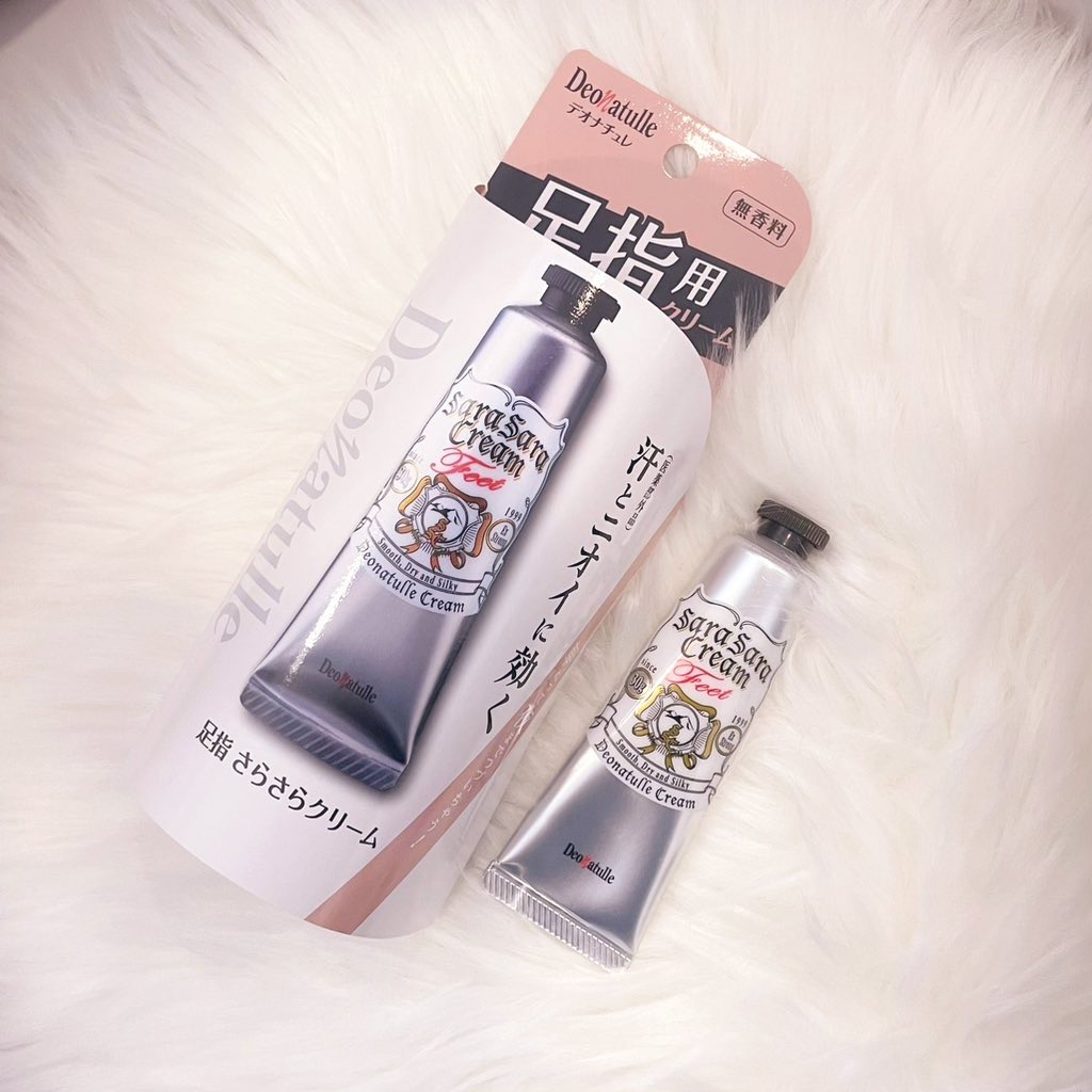 薬用足指さらさらクリーム/デオナチュレ/デオドラント・制汗剤を使ったクチコミ（3枚目）