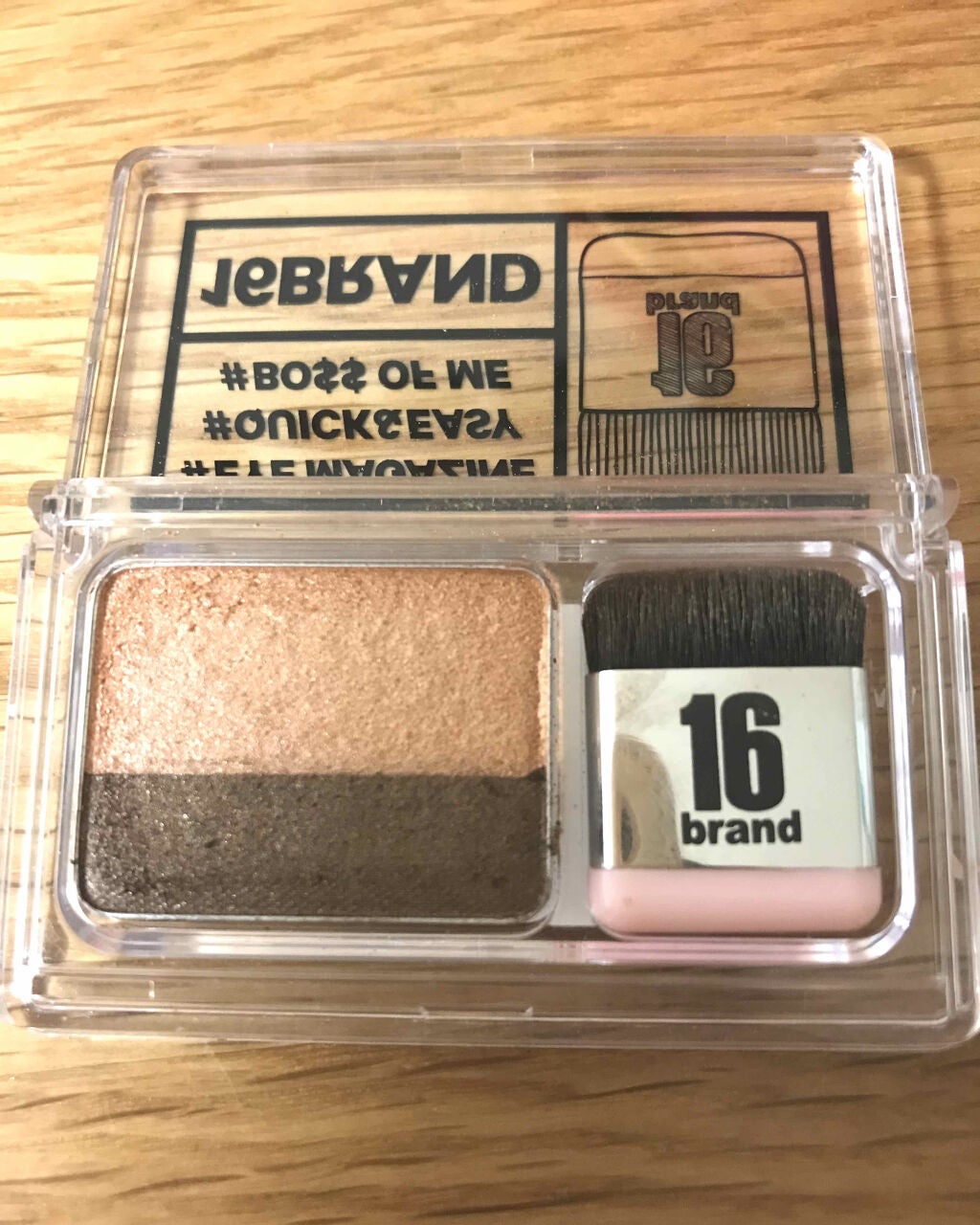 16 EYE MAGAZINE/16BRAND/アイシャドウパレットを使ったクチコミ(2枚目)