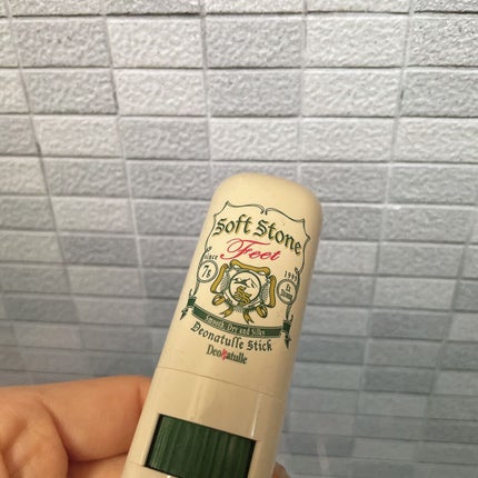 薬用ソフトストーン足指/デオナチュレ/デオドラント・制汗剤を使ったクチコミ(1枚目)