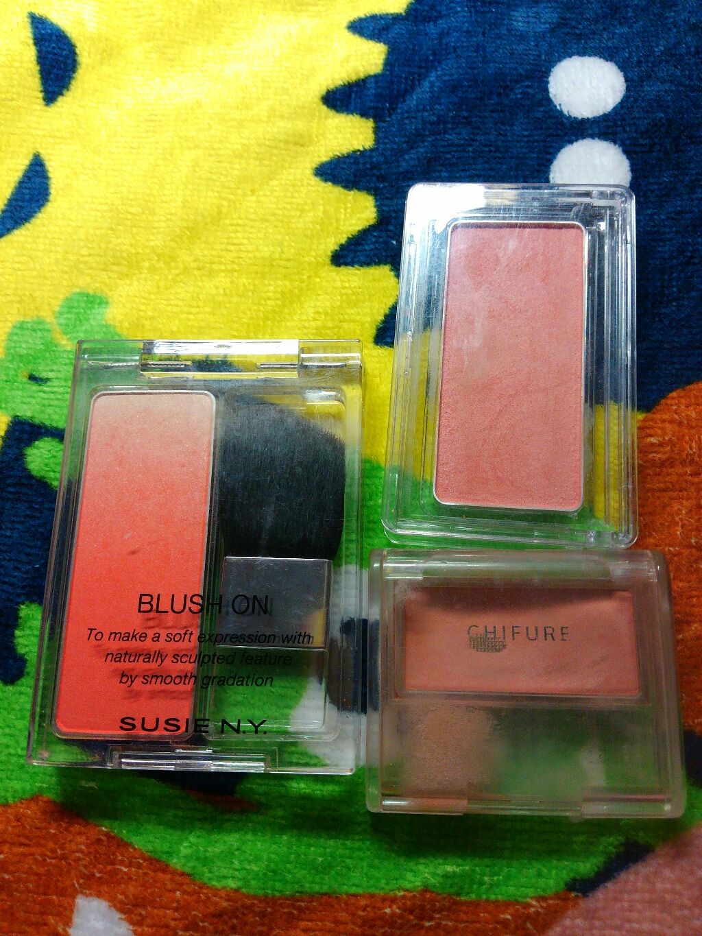 チークカラー マットタイプ/無印良品/パウダーチークを使ったクチコミ（2枚目）