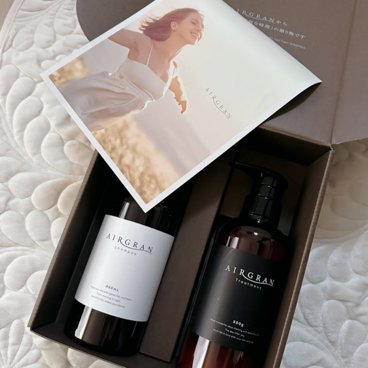 ナチュラルストレートシャンプー&トリートメント/AIRGRAN/市販シャンプーを使ったクチコミ(1枚目)