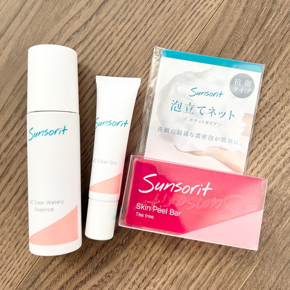 スキンピールバー ティートゥリー/サンソリット/洗顔石鹸を使ったクチコミ(1枚目)