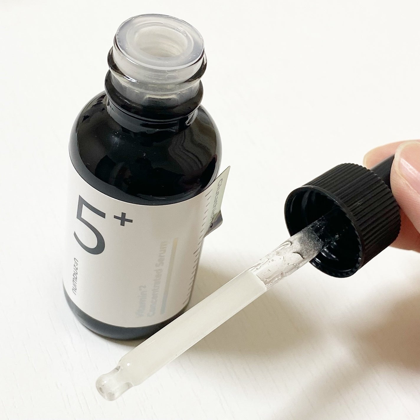 5番 白玉グルタチオンC美容液/numbuzin/美容液を使ったクチコミ(2枚目)