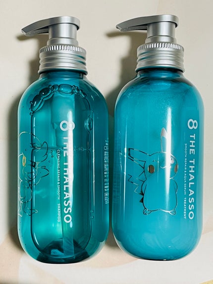 クレンジングリペア&スムース 美容液シャンプー/スムースリペア&アクアセラム 美容液トリートメント/エイトザタラソ/市販シャンプーを使ったクチコミ(1枚目)