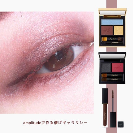 コンスピキュアス アイズ/Amplitude/アイシャドウパレットを使ったクチコミ(4枚目)