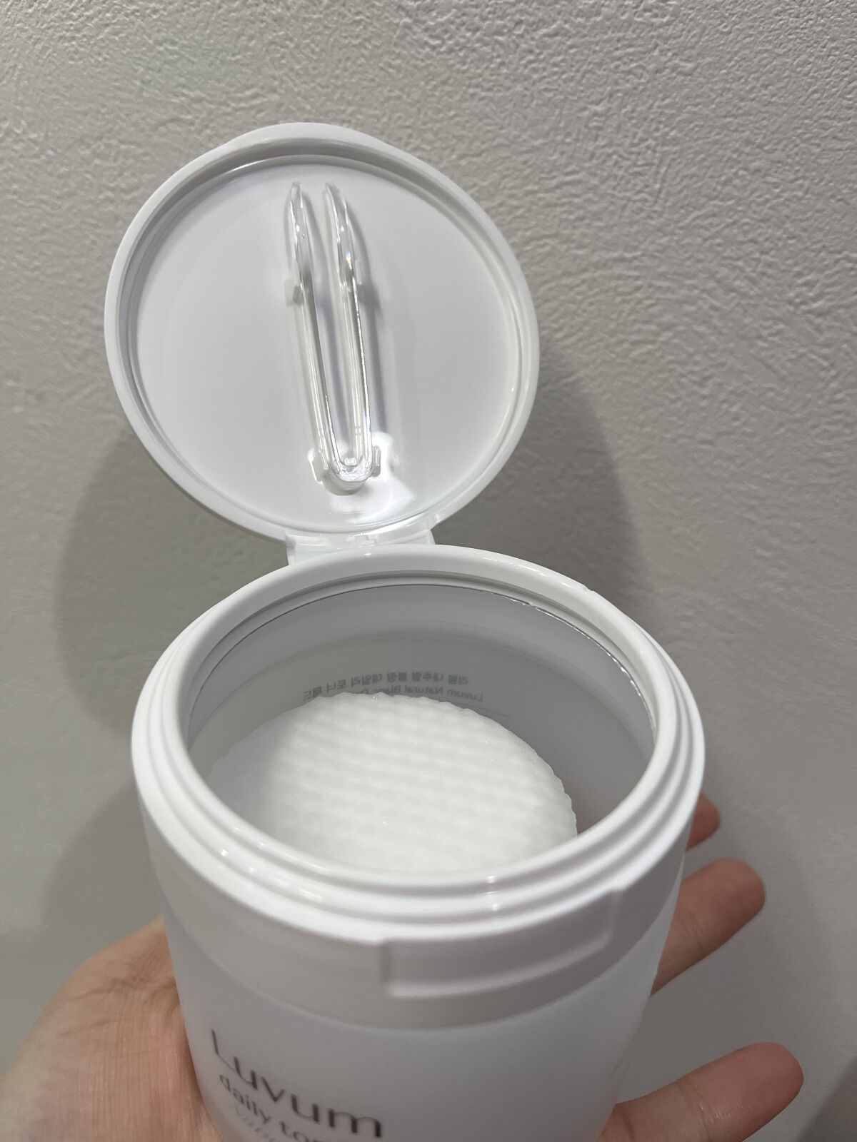 ナチュラルブランデイリートナーパッド/Luvum/トナーパッドを使ったクチコミ（2枚目）