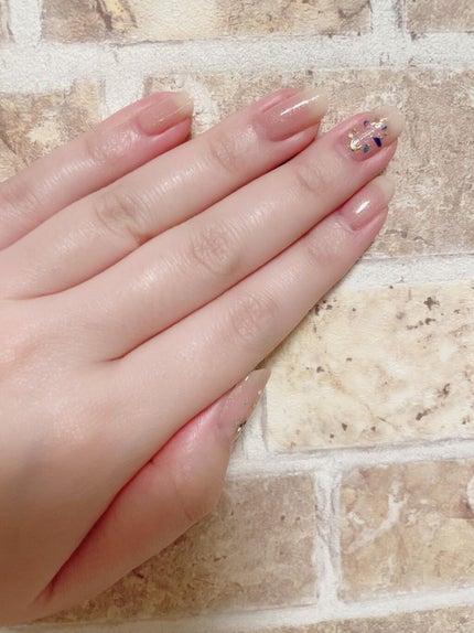 ネイルシール/セリア/ネイルシールを使ったクチコミ(4枚目)