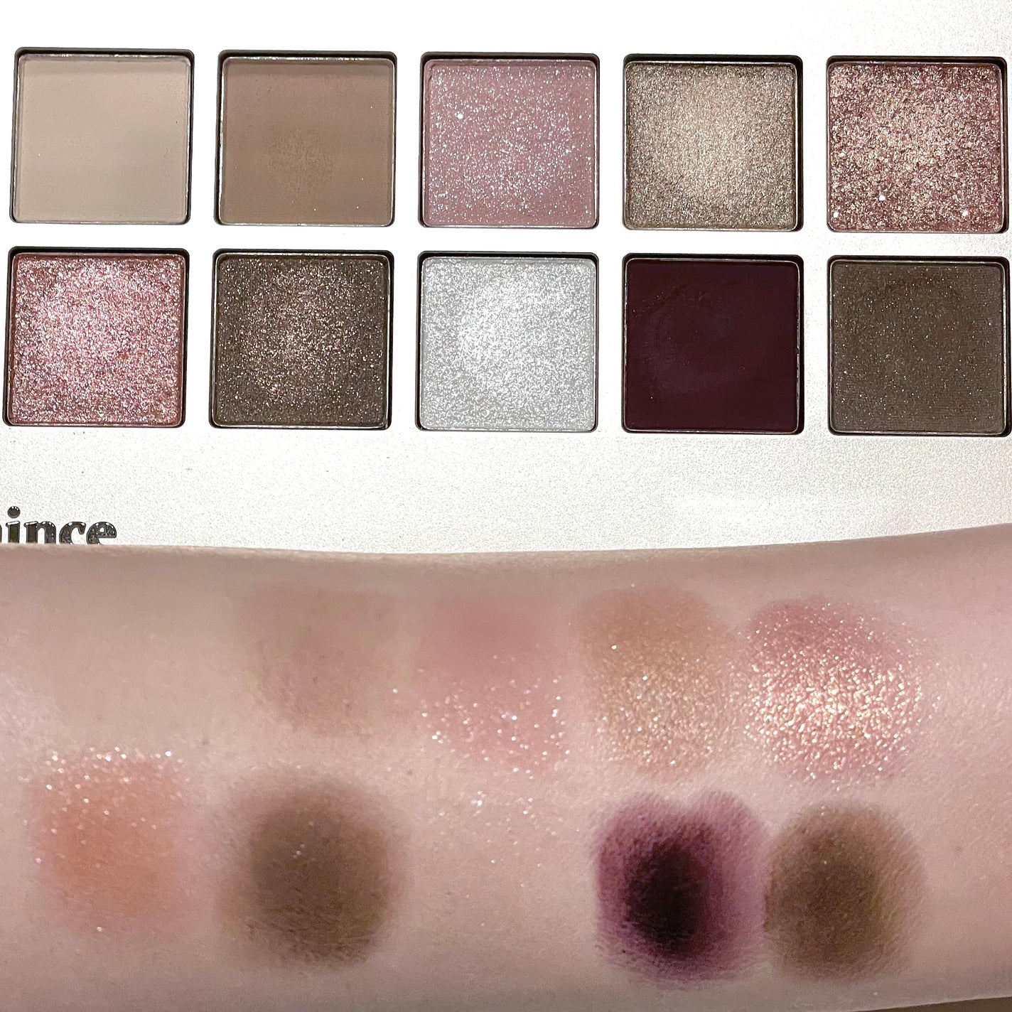 ニューデップスアイシャドウパレット/hince/アイシャドウパレットを使ったクチコミ(2枚目)