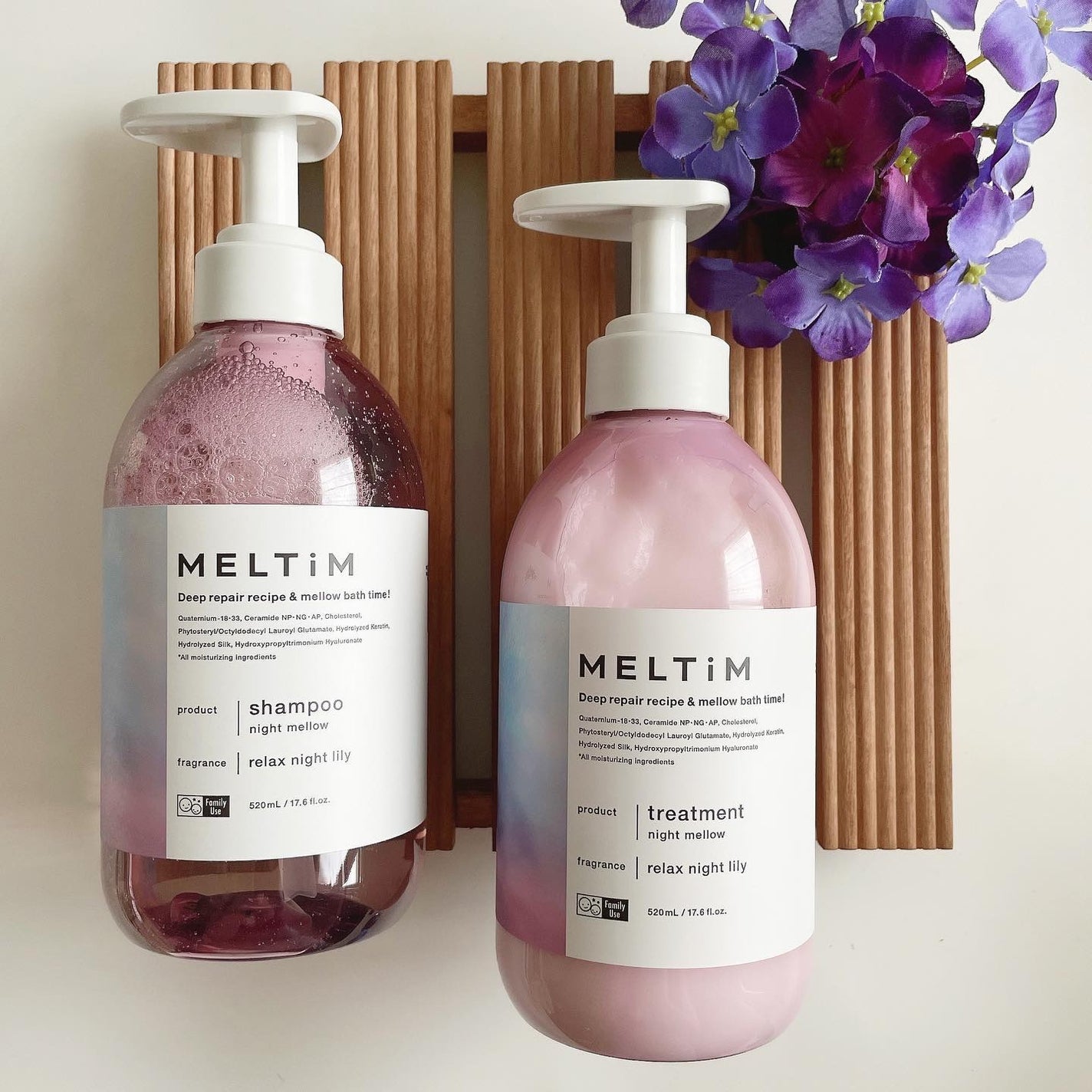 ナイトメロウ シャンプー/トリートメント/MELTiM/市販シャンプーを使ったクチコミ(8枚目)