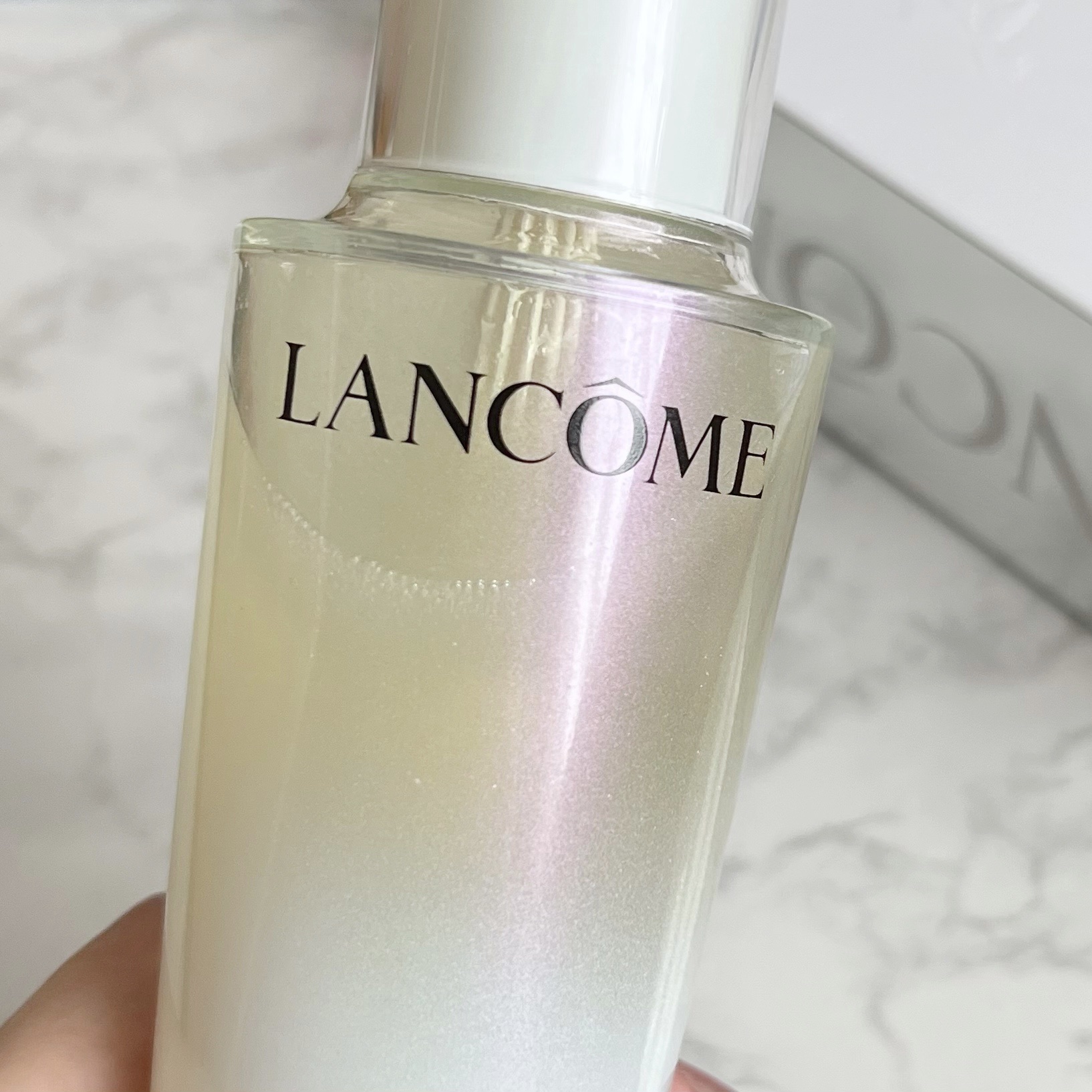 クラリフィック デュアル エッセンス ローション EX/LANCOME/化粧水を使ったクチコミ（3枚目）