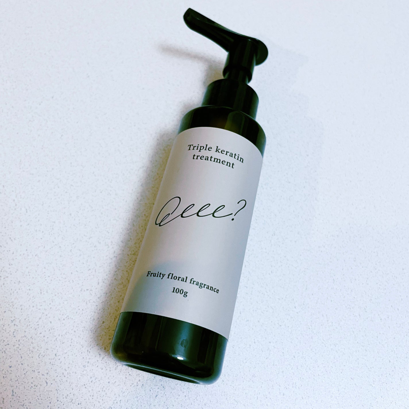 Que? トリプルケラチントリートメント/Que?/洗い流すヘアトリートメントを使ったクチコミ(1枚目)