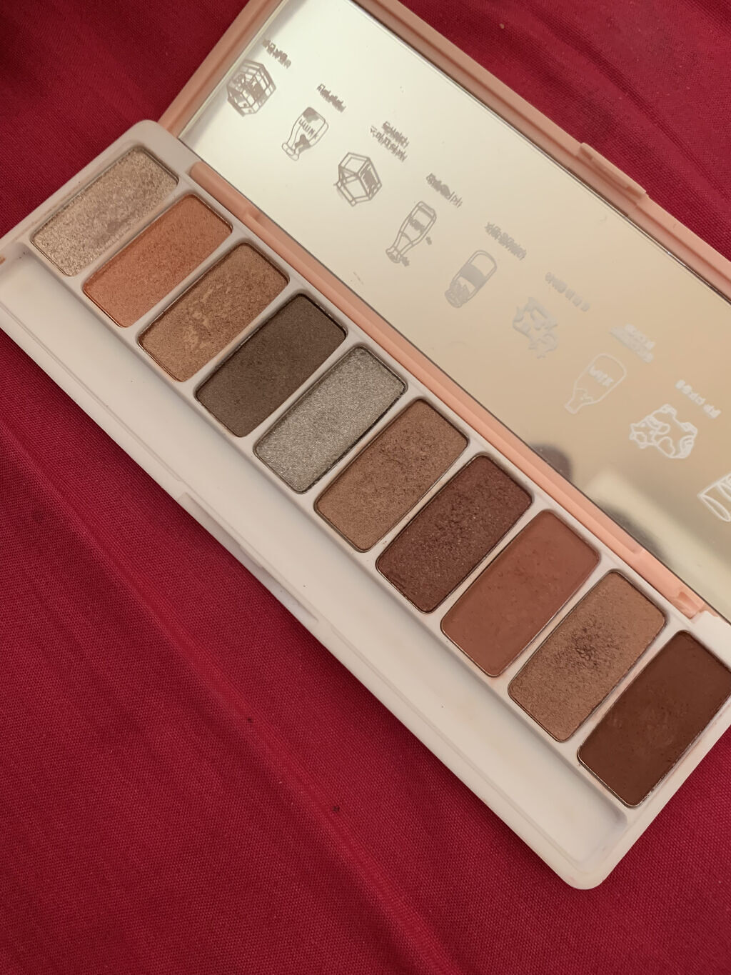 プレイカラー アイシャドウ/ETUDE/アイシャドウパレットを使ったクチコミ（2枚目）