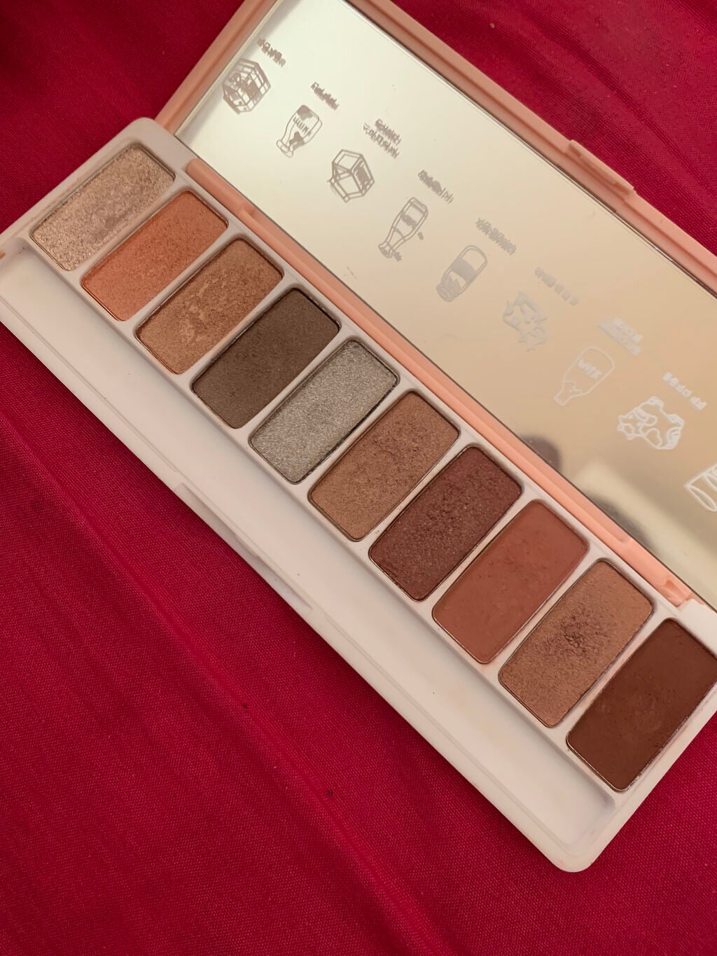 プレイカラー アイシャドウ/ETUDE/アイシャドウパレットを使ったクチコミ(2枚目)