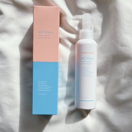 ピンクハーブクレンジング/ACNAL/オイルクレンジングを使ったクチコミ(2枚目)