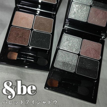 &be パレットアイシャドウ グランジロック/&be/アイシャドウパレットを使ったクチコミ(1枚目)