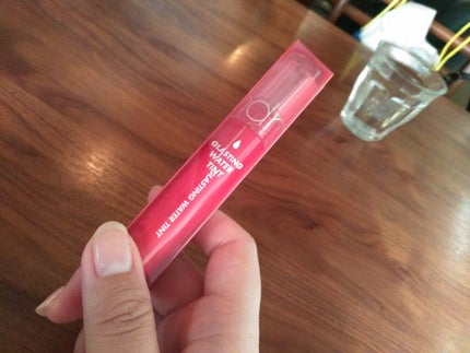 グラスティングウォーターティント/rom&nd/リップティントを使ったクチコミ(1枚目)