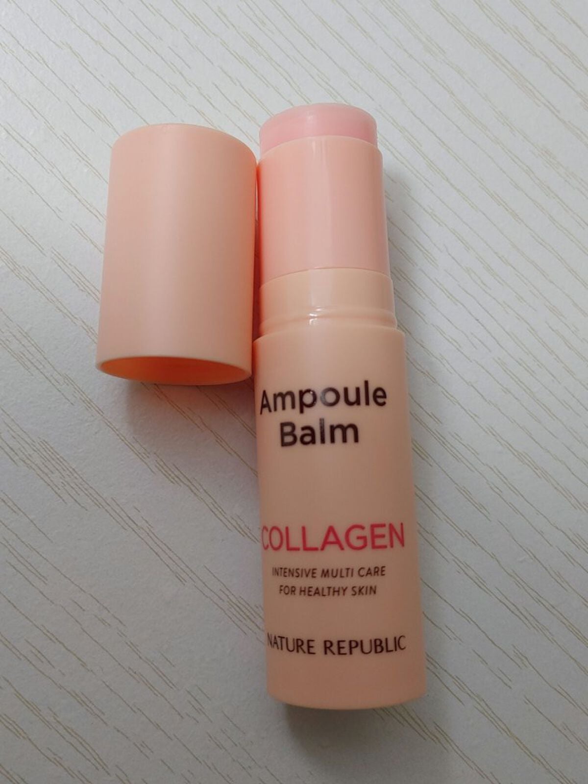 スティック美容液(コラーゲン)/ネイチャーリパブリック/フェイスバームを使ったクチコミ(2枚目)