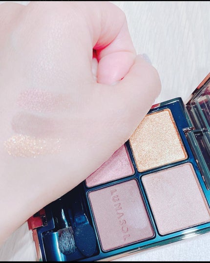 アイカラーレーション/LUNASOL/アイシャドウパレットを使ったクチコミ(2枚目)