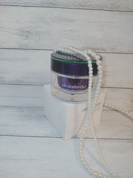 ラスターリッチクリーム/shimaboshi/フェイスクリームを使ったクチコミ(1枚目)