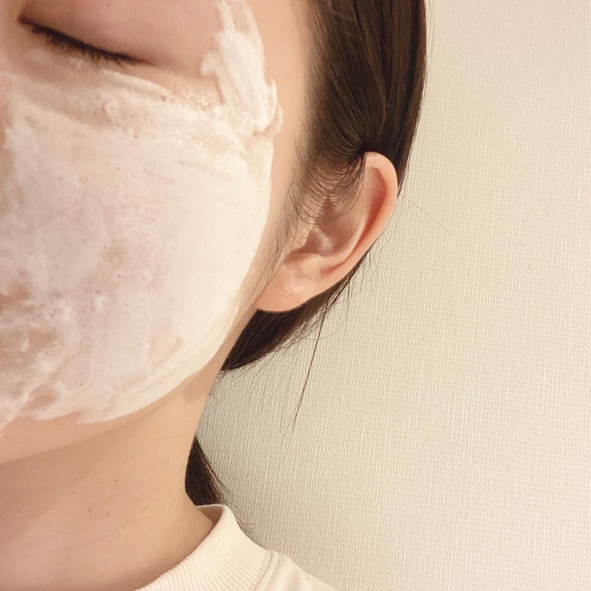 洗顔だけじゃない＋パックもできる洗顔料/ONE STONE TWO BIRDS/その他洗顔料を使ったクチコミ（3枚目）