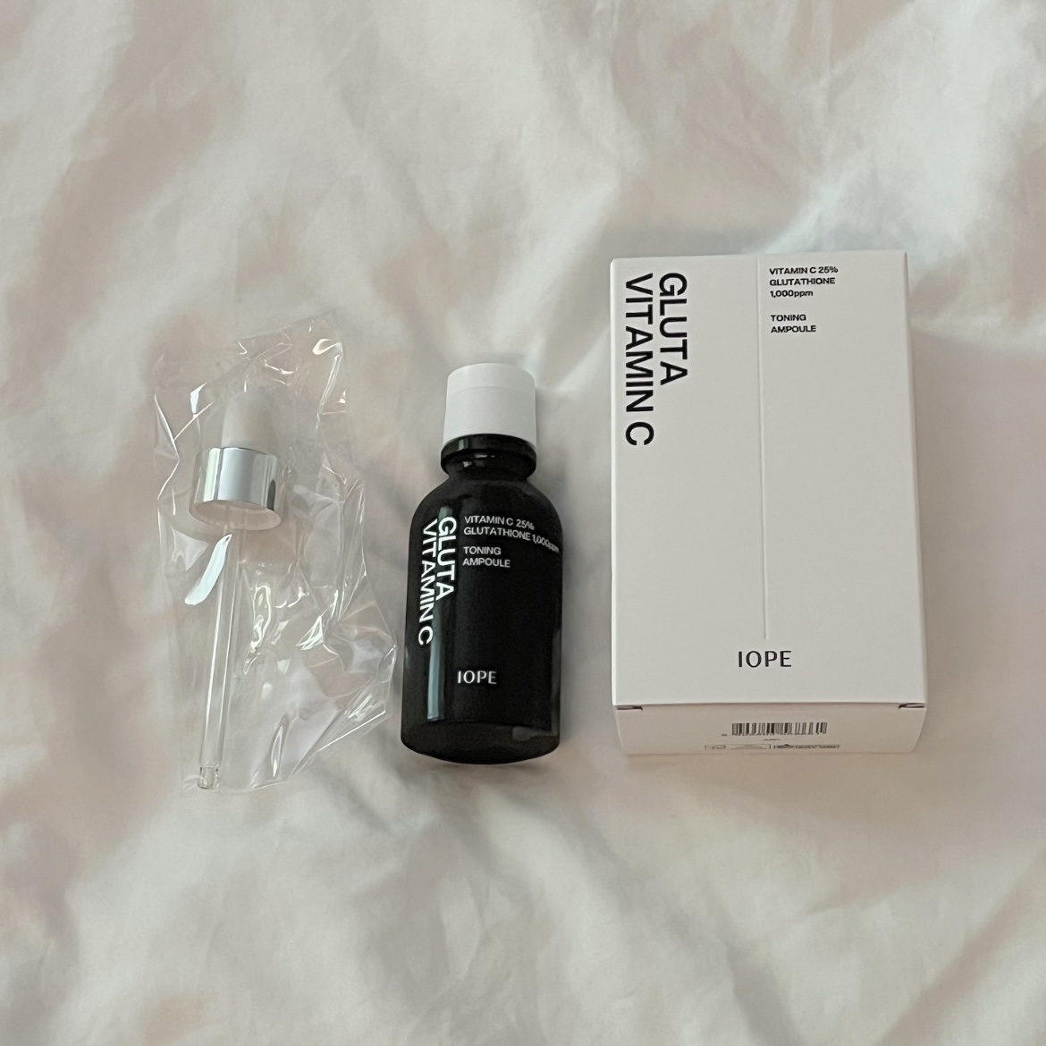 グルタ ビタミンC トーニング アンプル/IOPE/美容液を使ったクチコミ（3枚目）