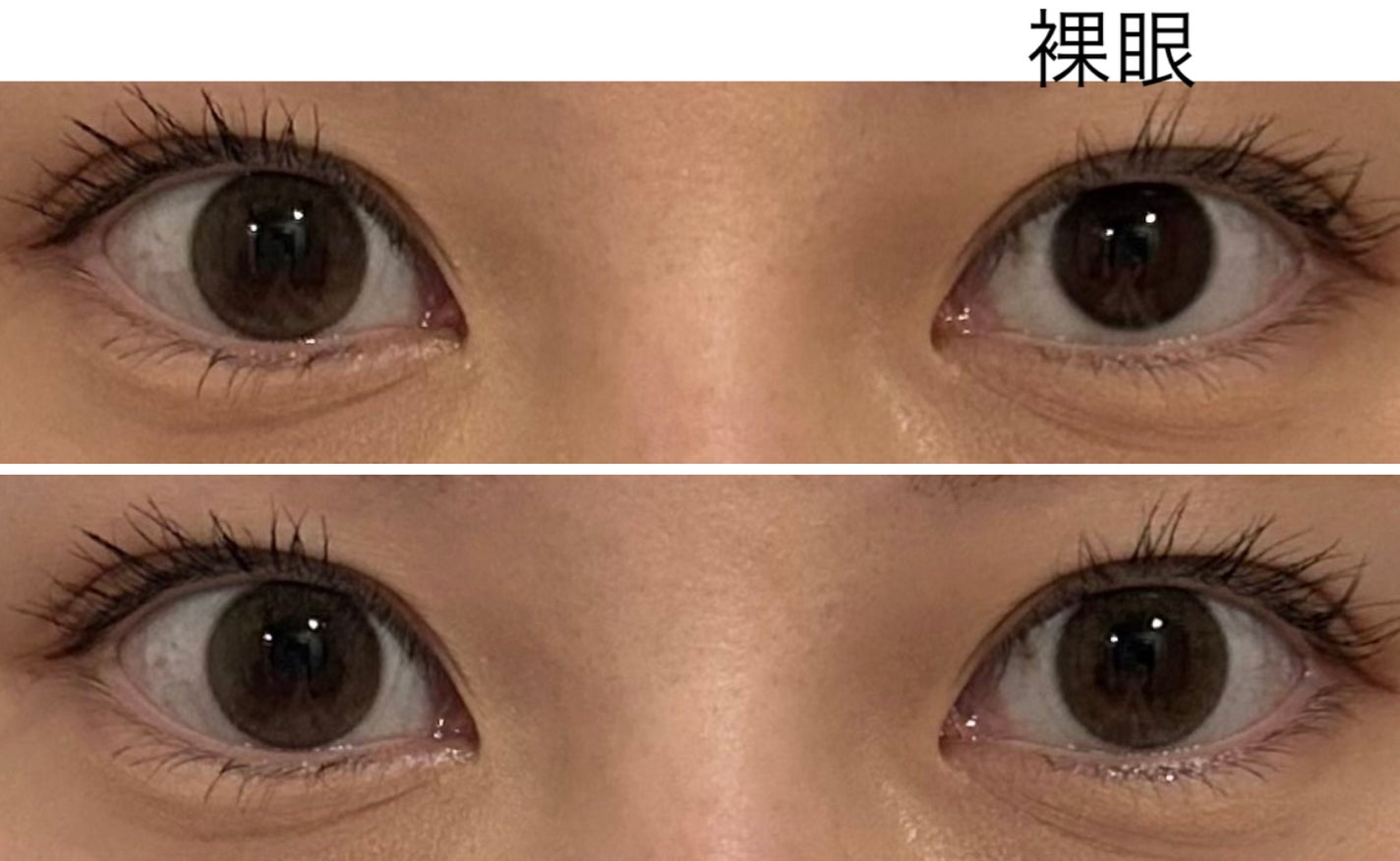 アンジョルノ/COCOBEAUMO/カラーコンタクトレンズを使ったクチコミ(3枚目)