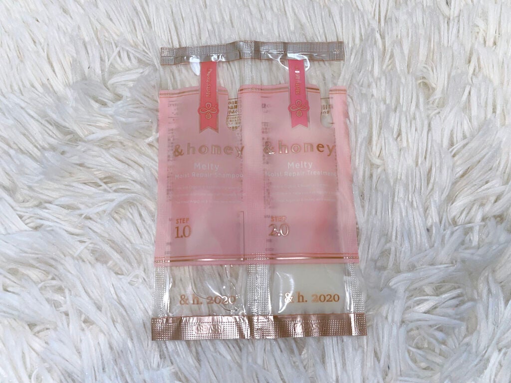 &honey Melty モイストリペア シャンプー1.0/モイストリペア ヘアトリートメント2.0/&honey/市販シャンプーを使ったクチコミ(2枚目)