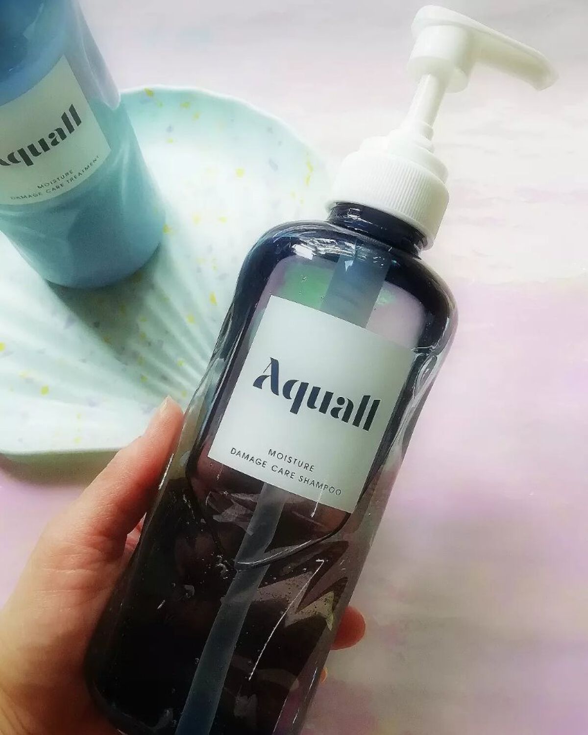 モイスチャーダメージケア シャンプー/トリートメント/Aquall/市販シャンプーを使ったクチコミ(3枚目)