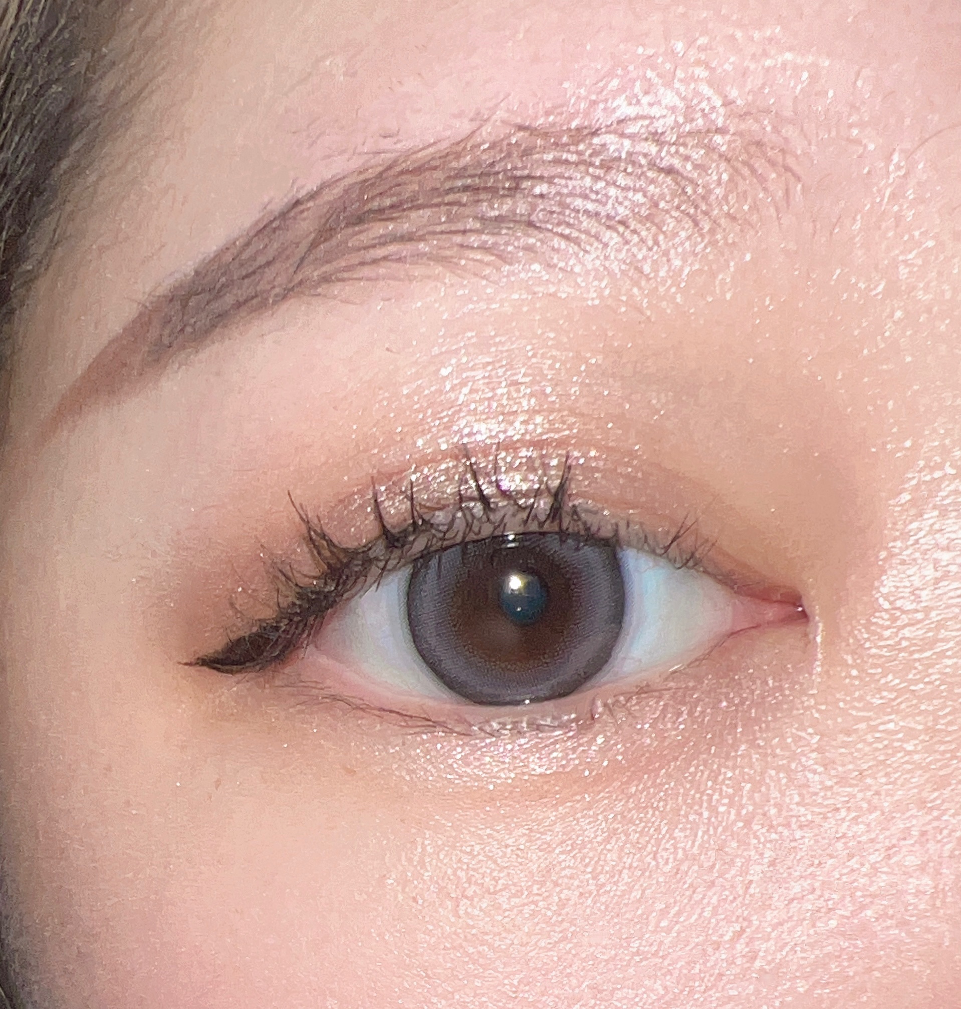 HARNE 1day チャイナブルー/HARNE/ワンデー（１DAY）カラコンを使ったクチコミ（1枚目）