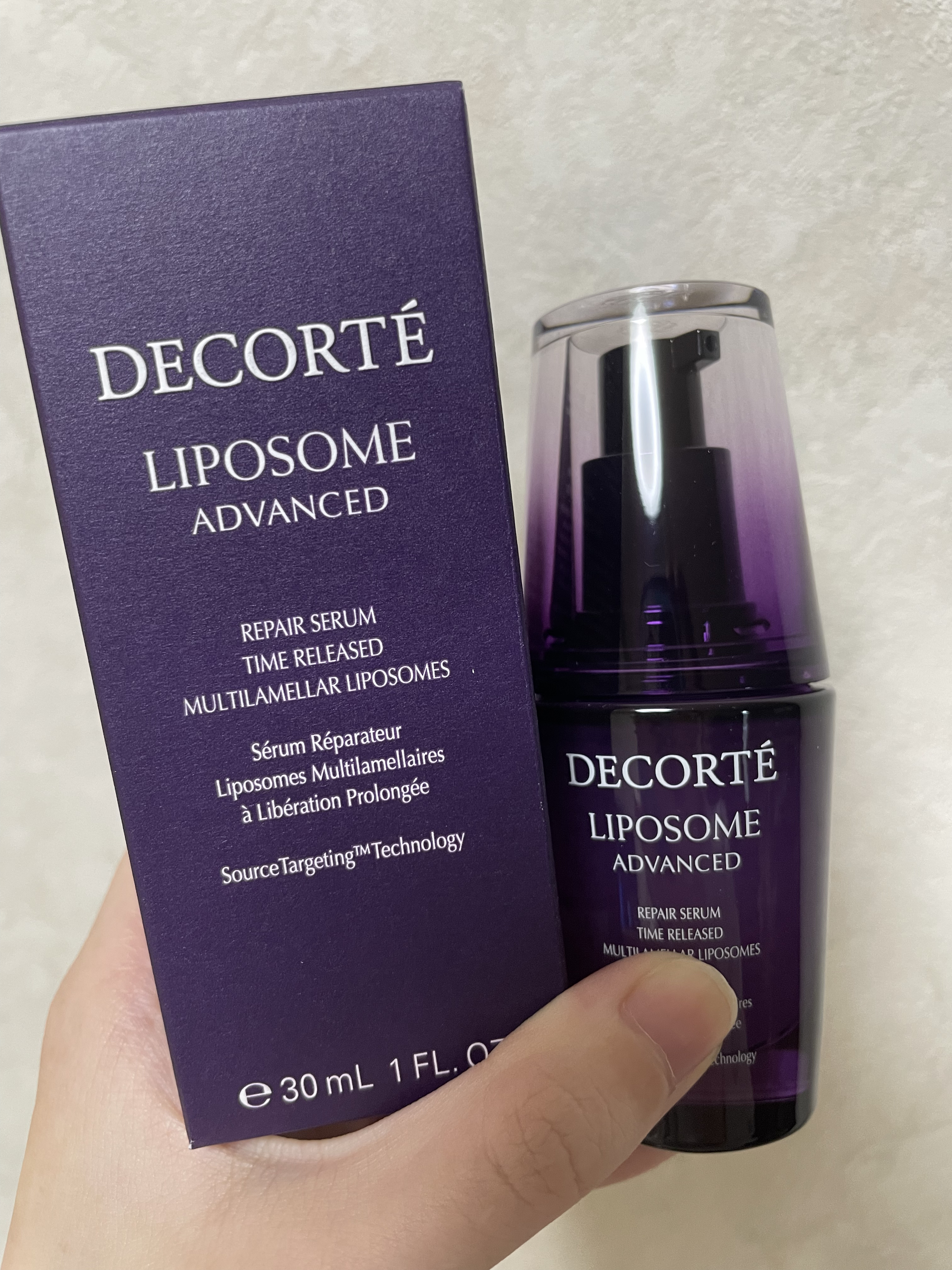 リポソーム アドバンスト　リペアセラム/DECORTÉ/美容液を使ったクチコミ（1枚目）